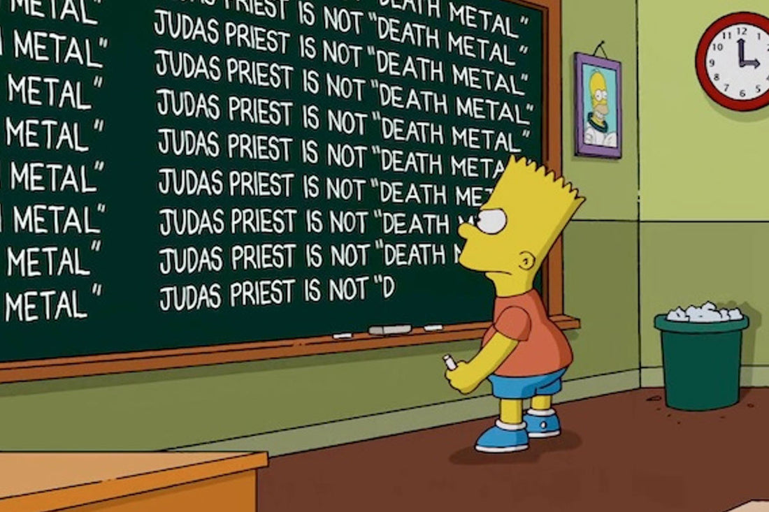 Judas Priest y el error de Los Simpsons