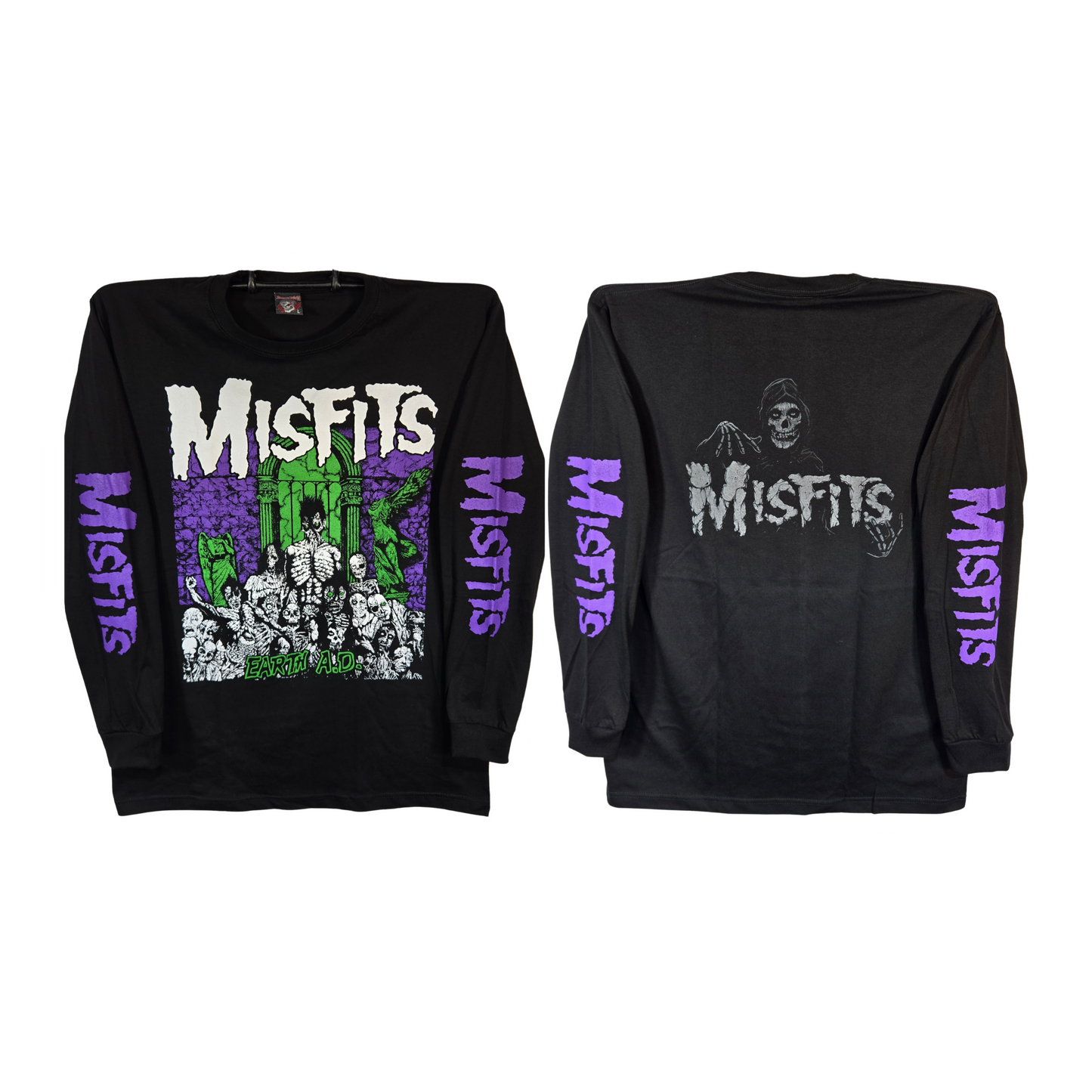 Misfits - Earth A.D. Playera Manga Larga