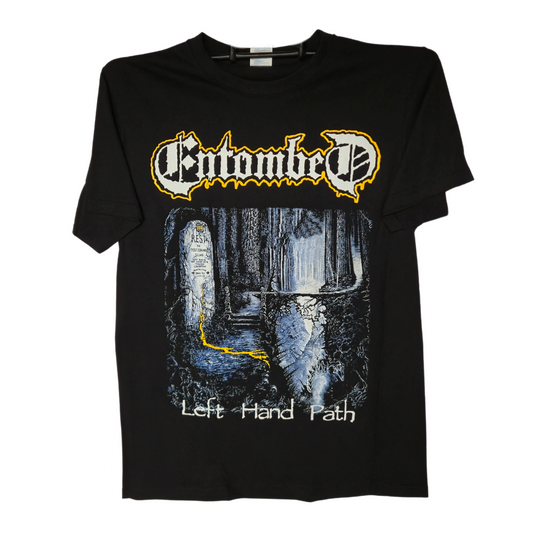 Entombed- Left Hand Path Playera Manga Corta