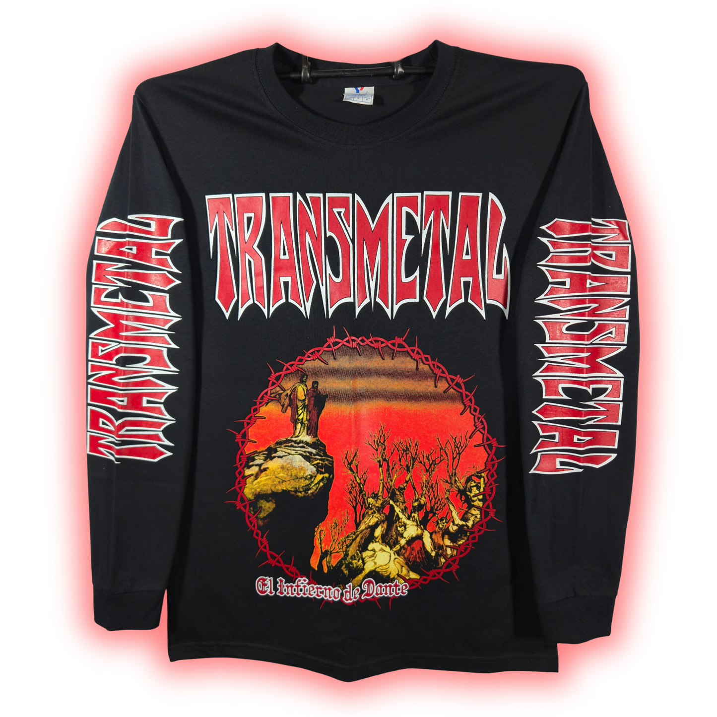 Transmetal - El Infierno De Dante Playera Manga Larga