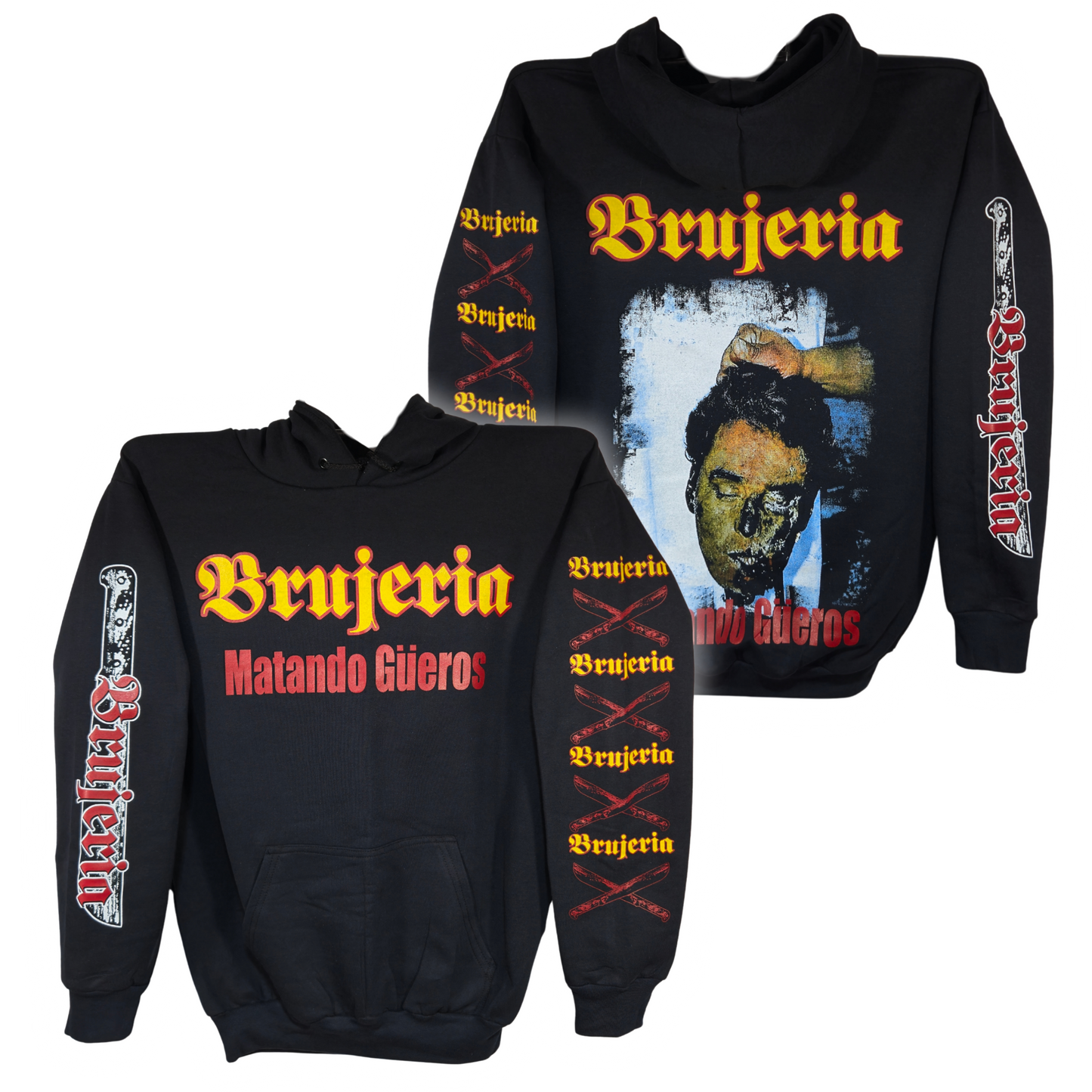 Brujeria - Matando Güeros Sudadera Cerrada