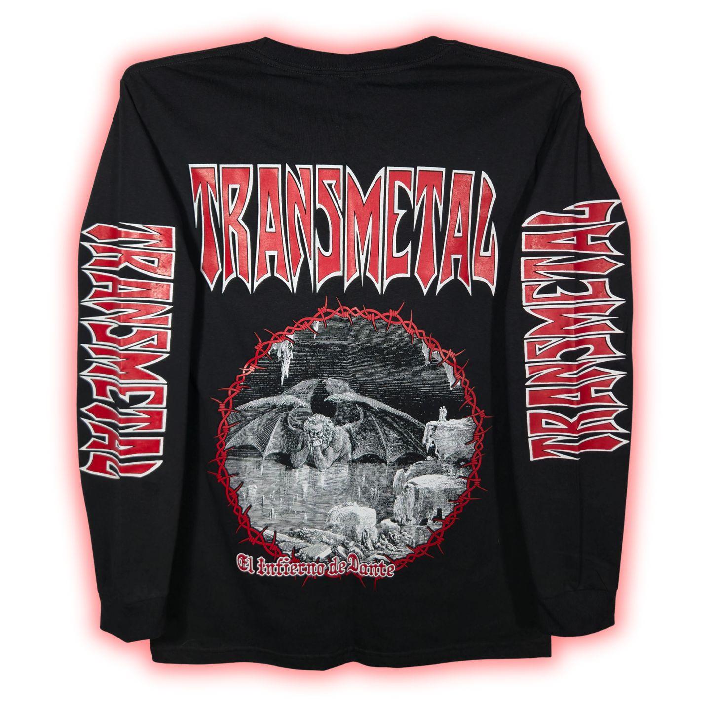 Transmetal - El Infierno De Dante Playera Manga Larga