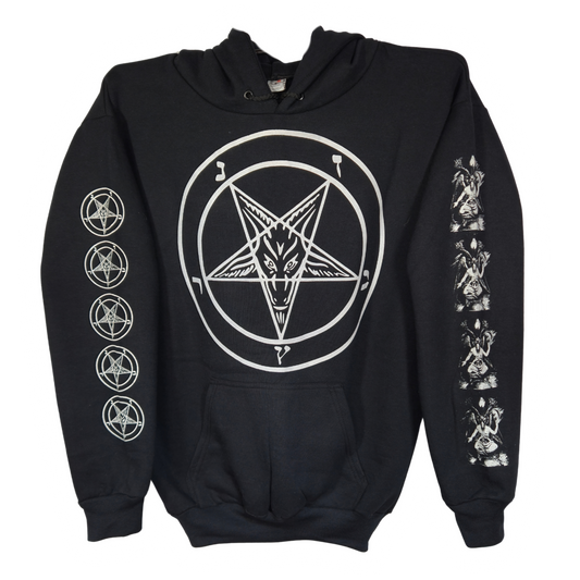 0666 - Baphomet Sudadera Cerrada