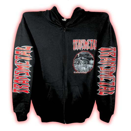 Transmetal - El Inferno De Dante Sudadera Cierre