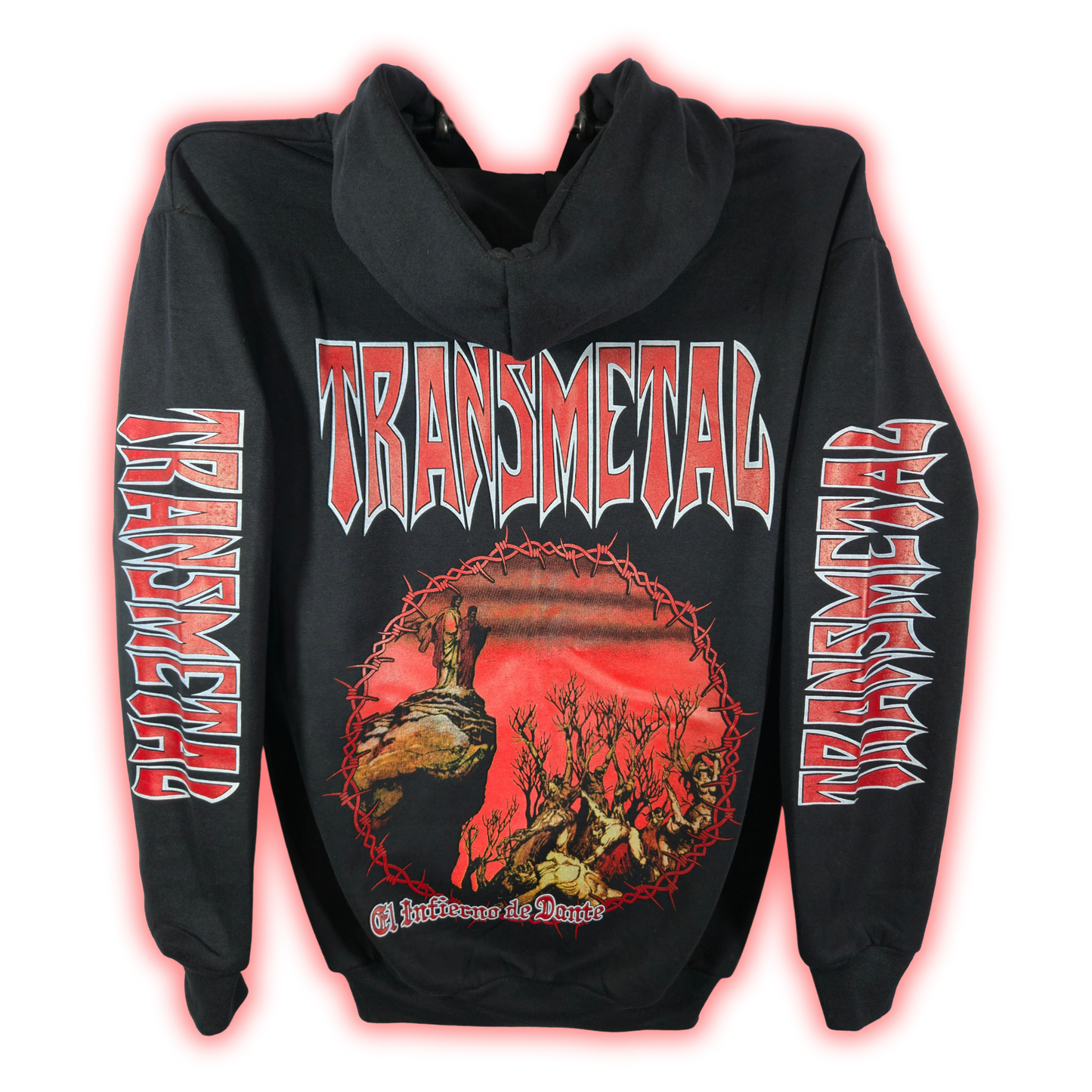 Transmetal - El Inferno De Dante Sudadera Cierre
