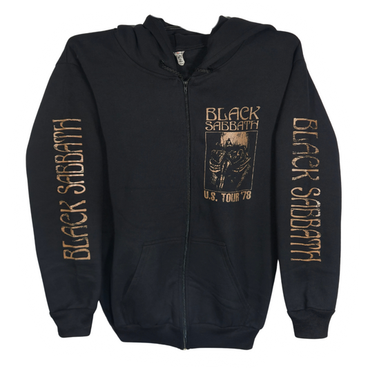 Black Sabbath - U.S. Tour 78 Sudadera Cierre