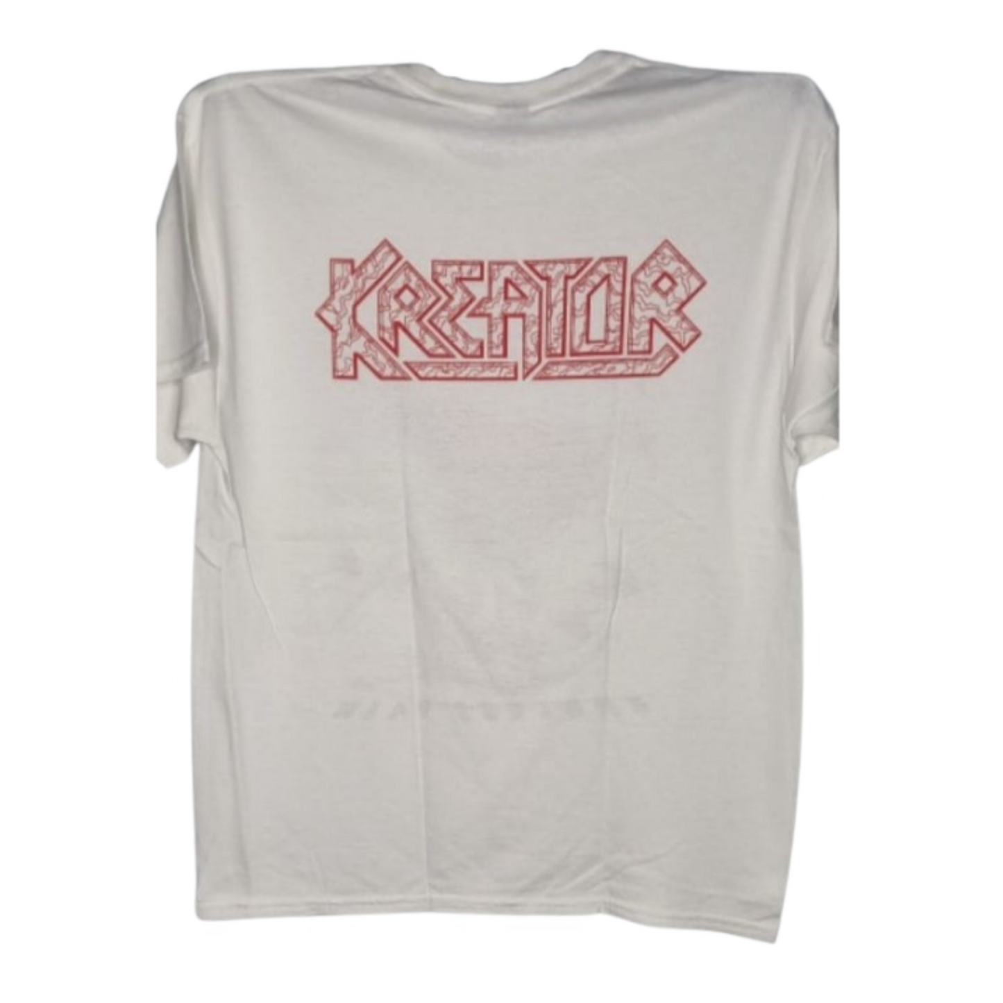 Kreator - Endless Pain Playera Manga Corta Blanca