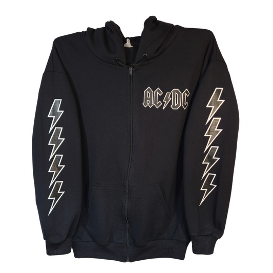 AC-DC - Back In Black Sudadera Cierre