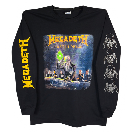 Megadeth - Rust In Peace Playera Manga Larga