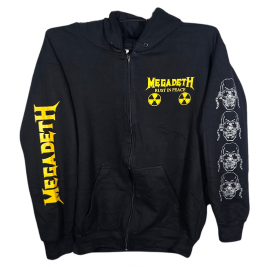 Megadeth - Rust In Peace Sudadera Cierre
