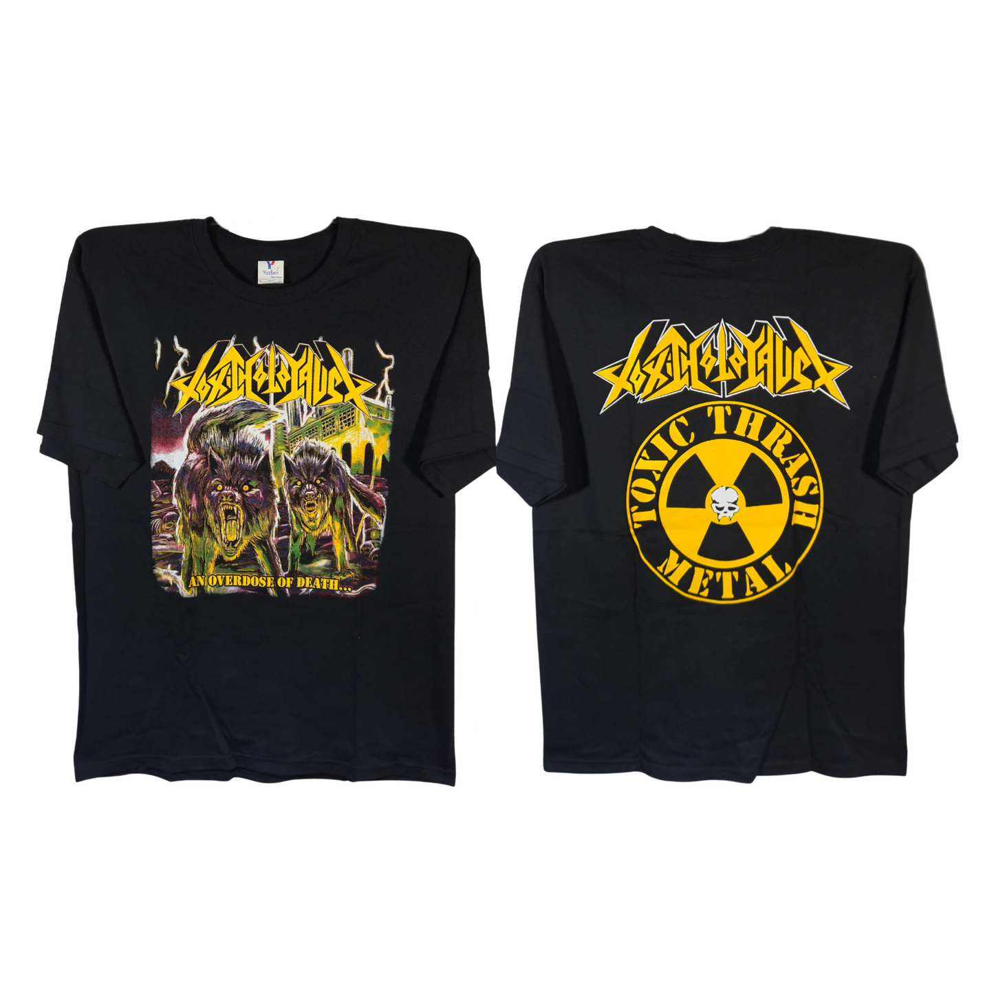 Toxic Holocaust - An Overdose Of Death Playera Masnga Corta
