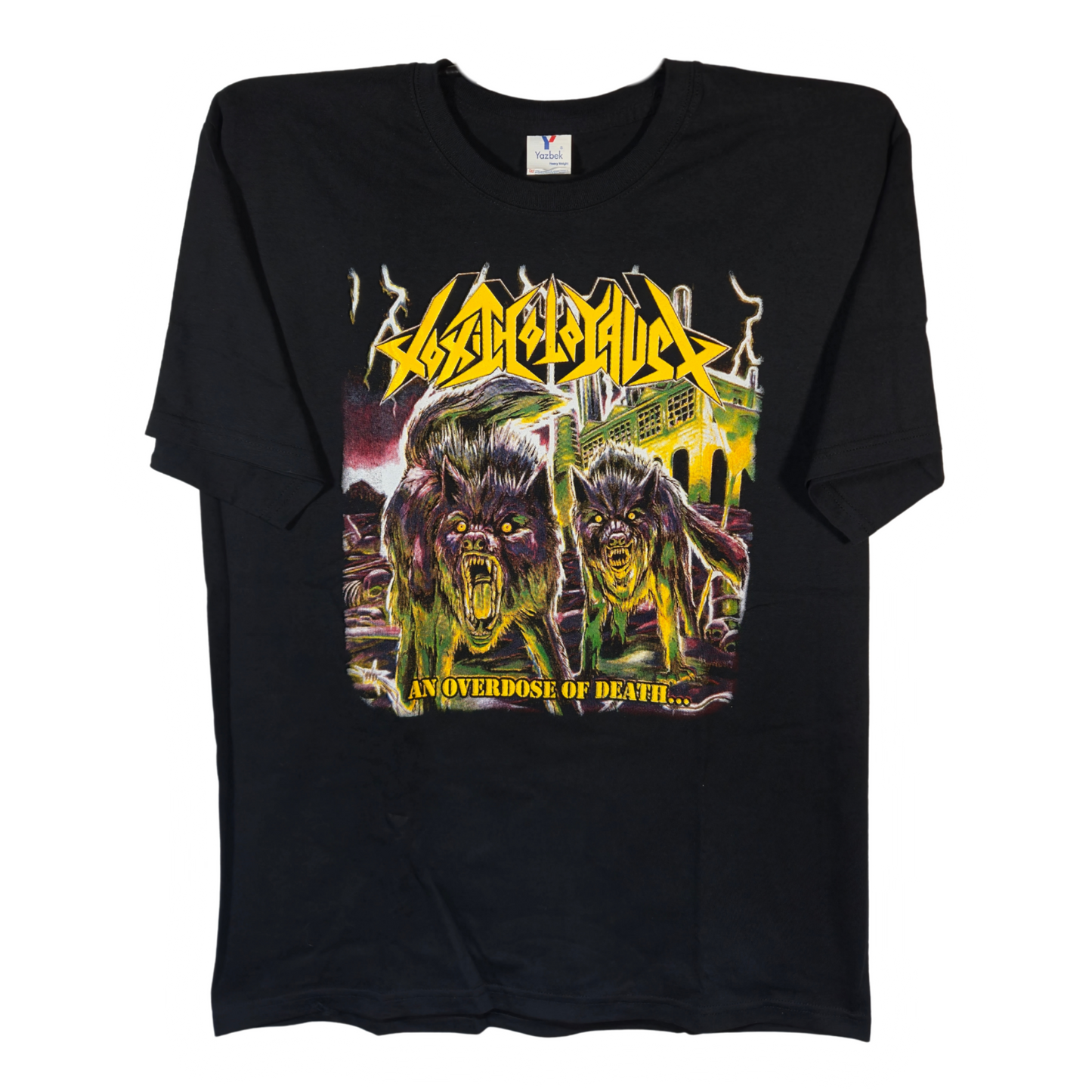 Toxic Holocaust - An Overdose Of Death Playera Masnga Corta