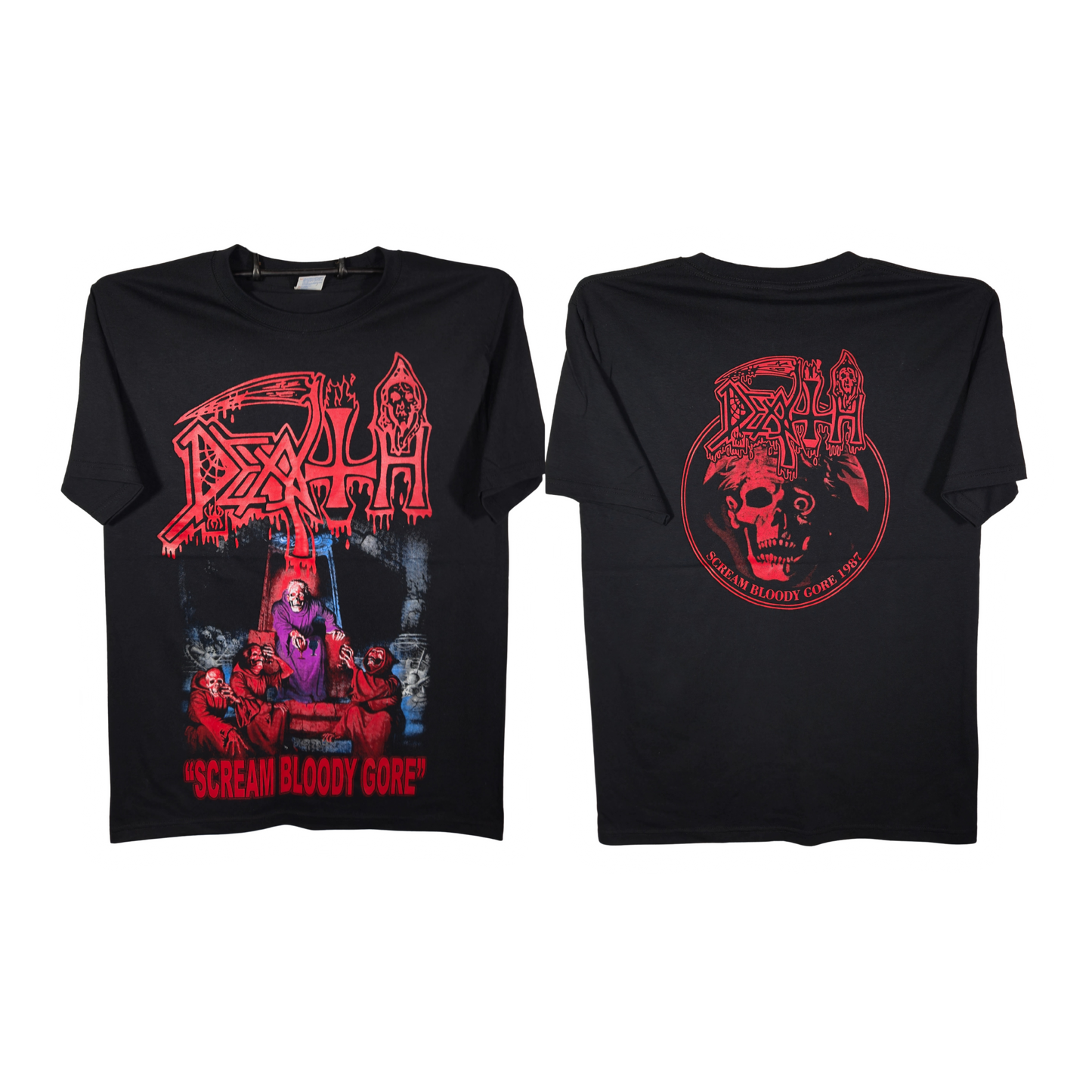 Death- Scream Bloody Gore Playera Manga Corta