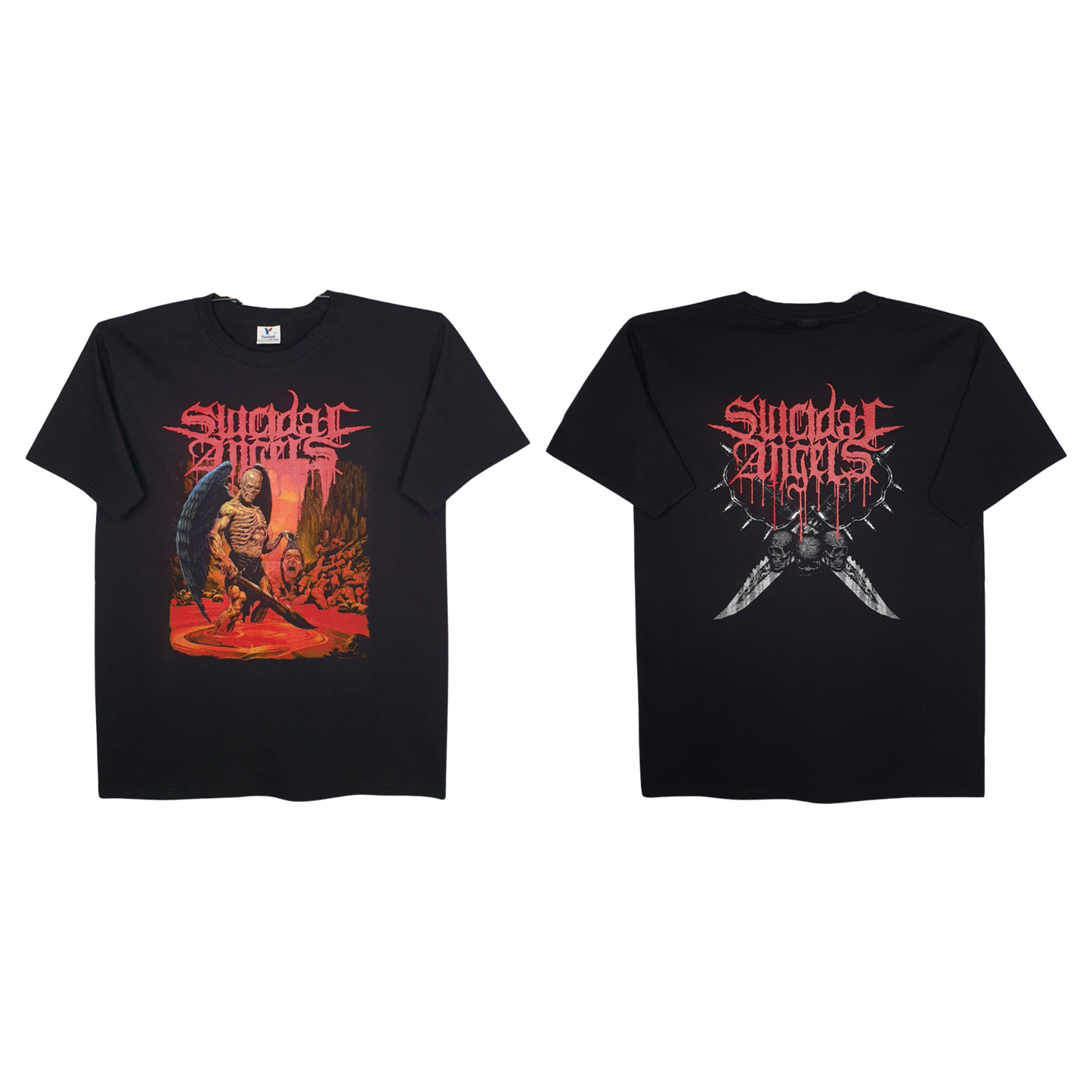 Suicidal Angels - Bloodbath Playera Manga Corta