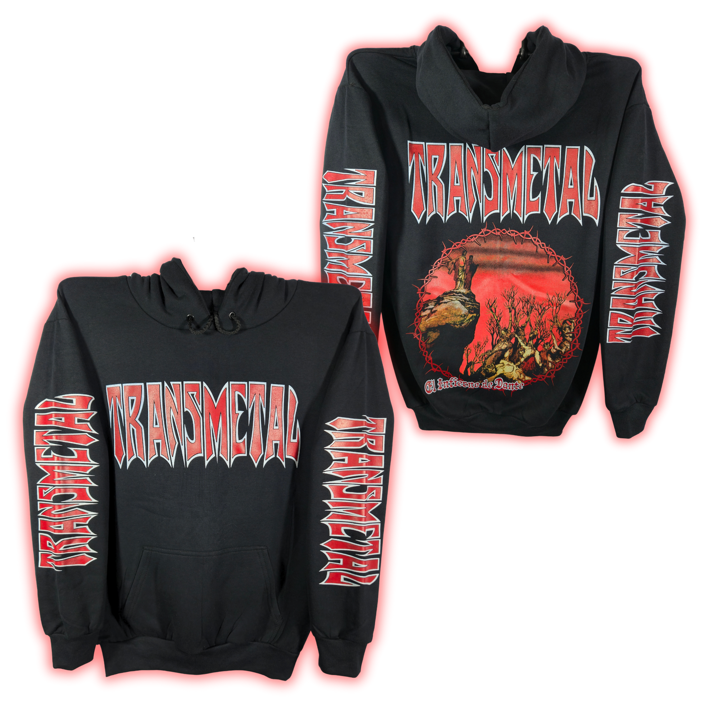 Transmetal - El Inferno De Dante Sudadera Cerrada