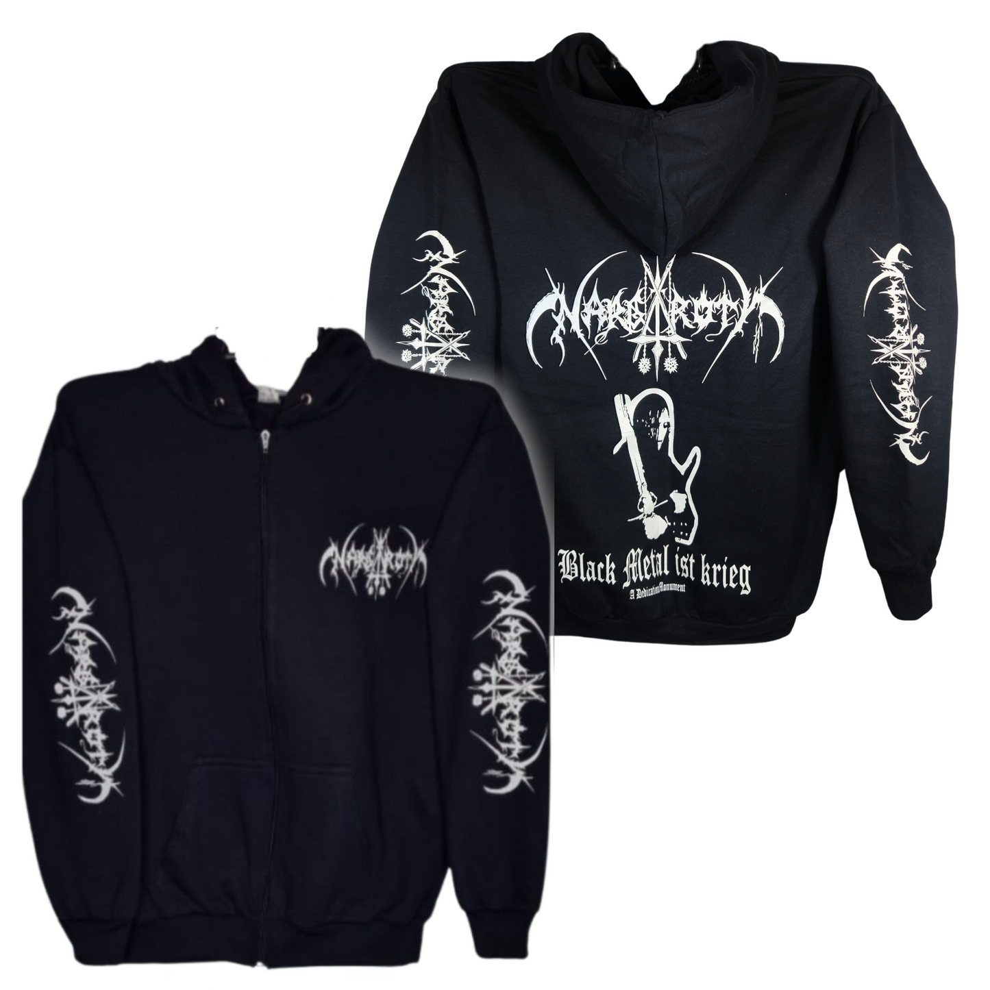 Nargaroth - Black Metal Is Krieg Sudadera Cierre