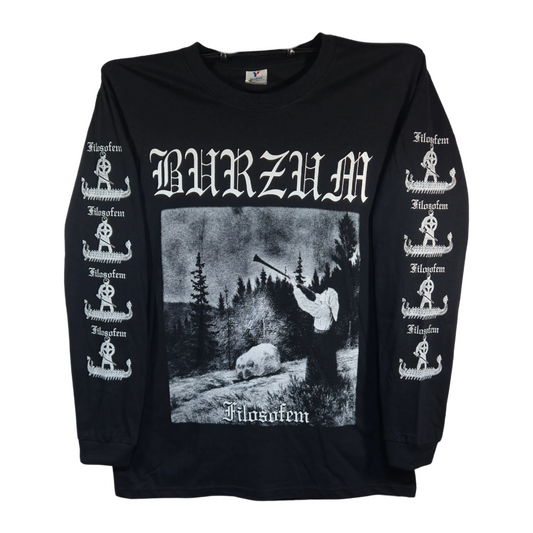 Burzum - Filosofem Playera Manga Larga Negra