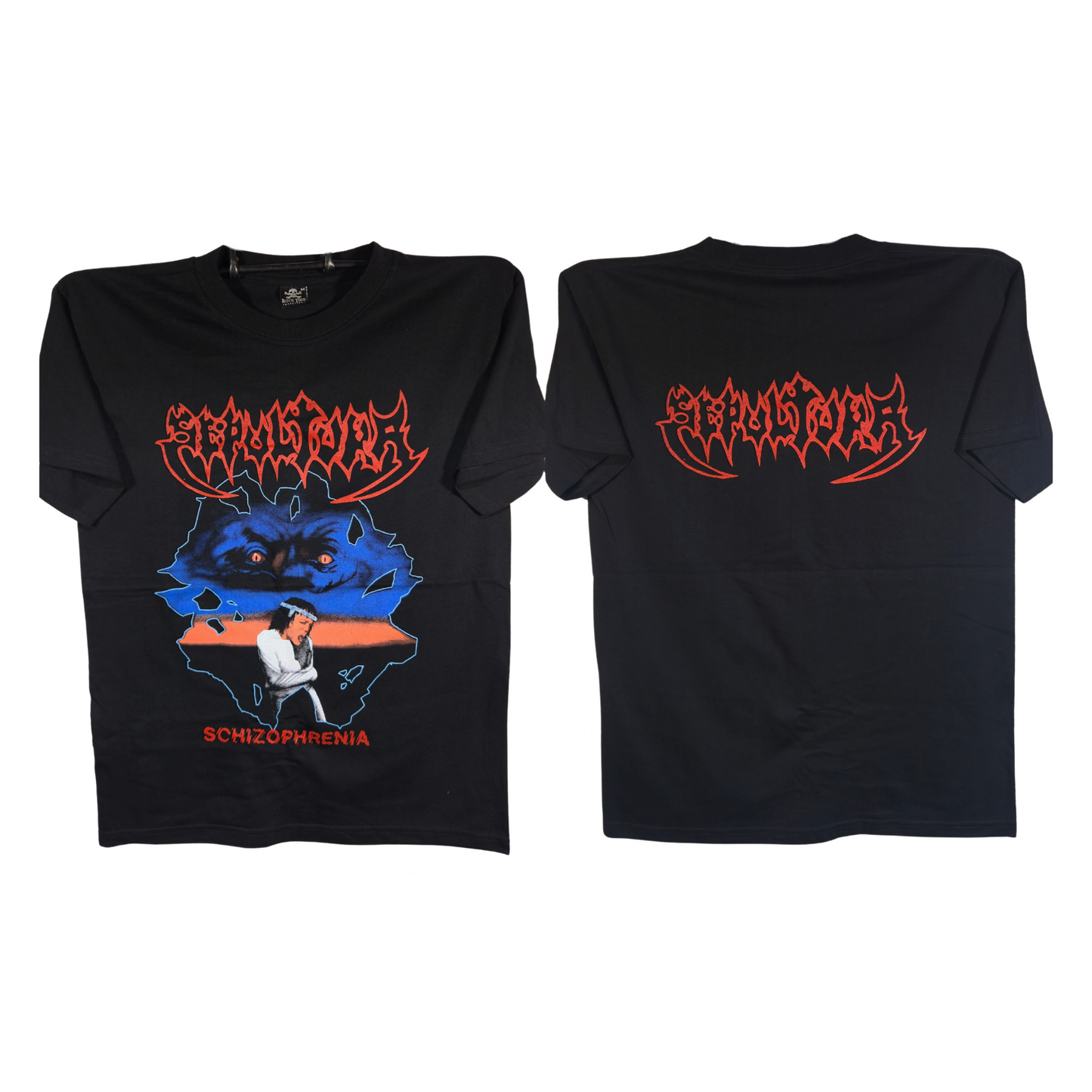 Sepultura - Schizophrenia Playera Manga Corta