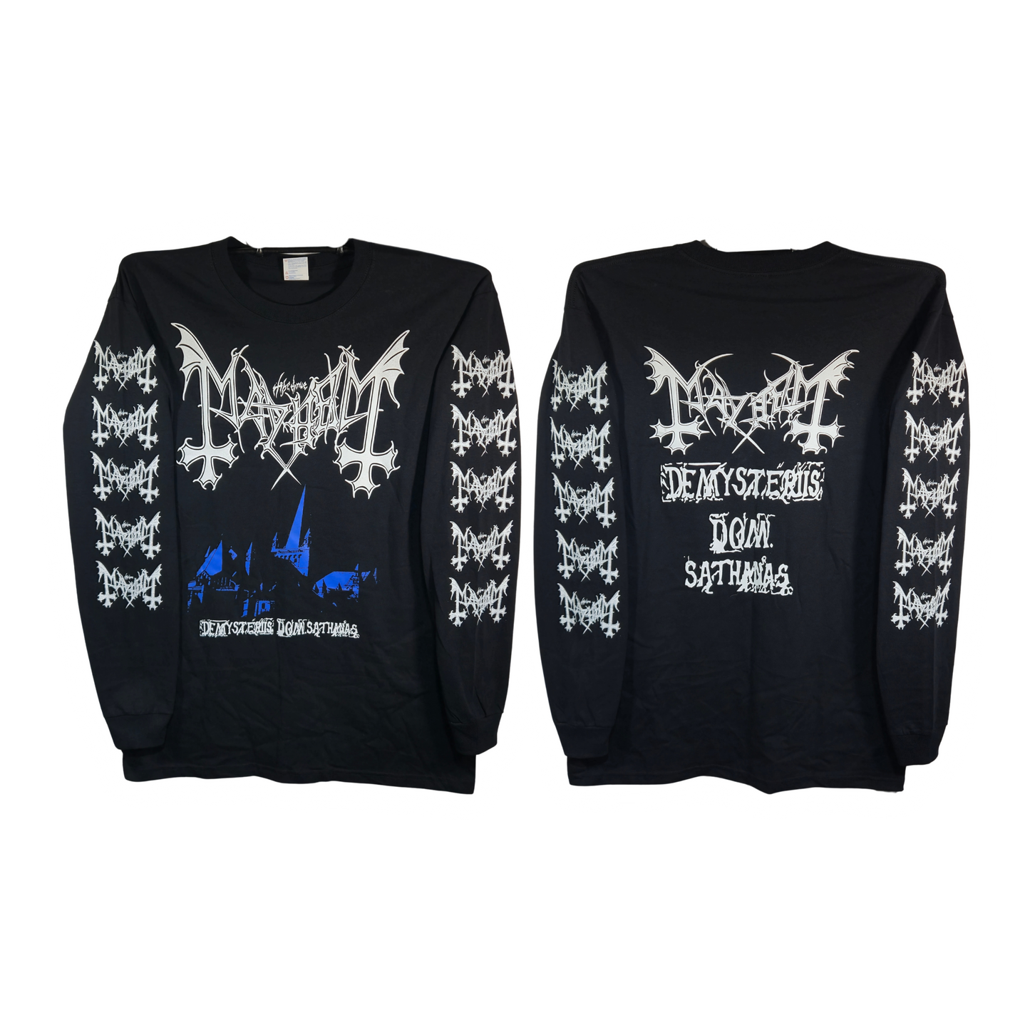 Mayhem - De Mysteriis Dom Sathanas Playera Manga Larga