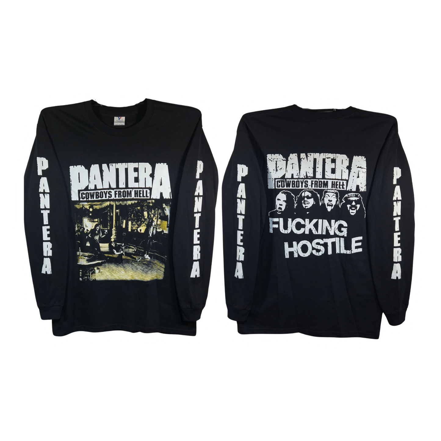 Pantera - Cowboys From Hell Playera Manga Larga