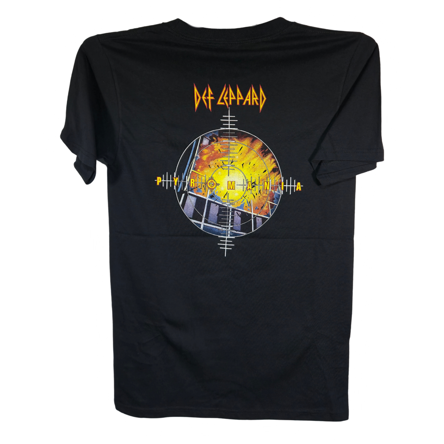 Def Leppard - Pyromania Playera Manga Corta