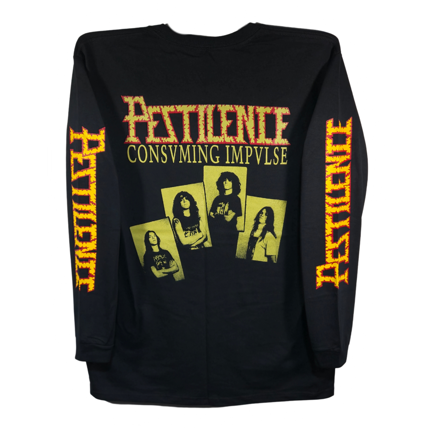 Pestilence - Consvming Impvlse Playera Manga Larga