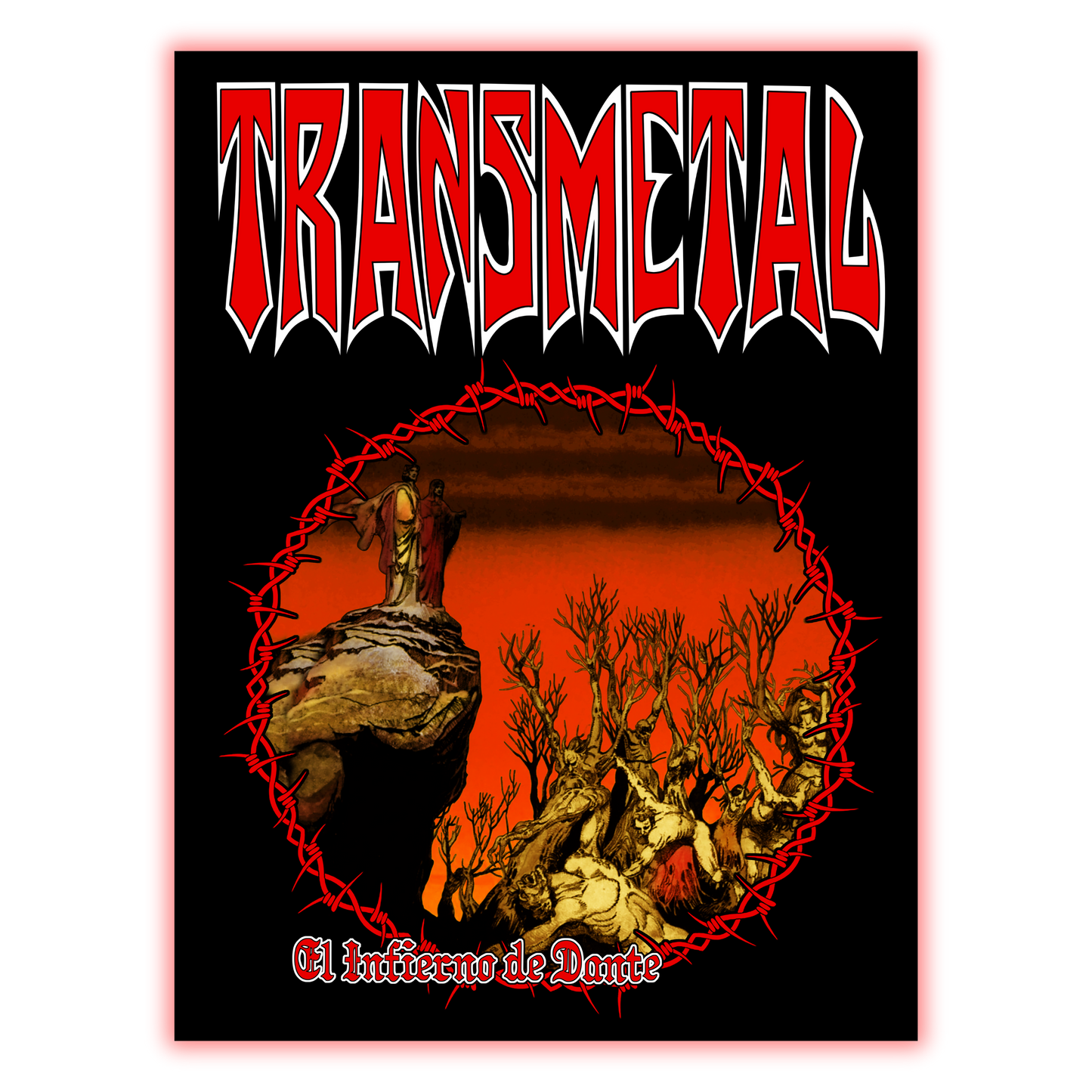 Transmetal - El Inferno De Dante Sudadera Cerrada