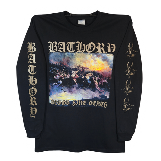 Bathory - Blood, Fire, Death Playera Manga Larga