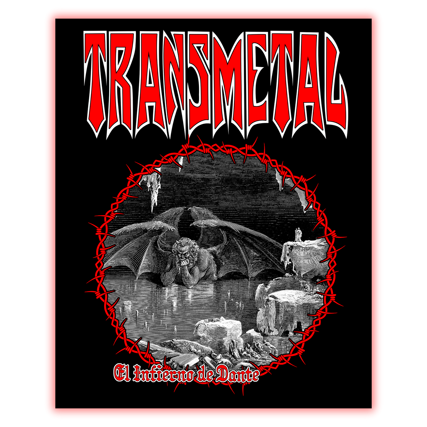 Transmetal - El Infierno De Dante Playera Manga Larga