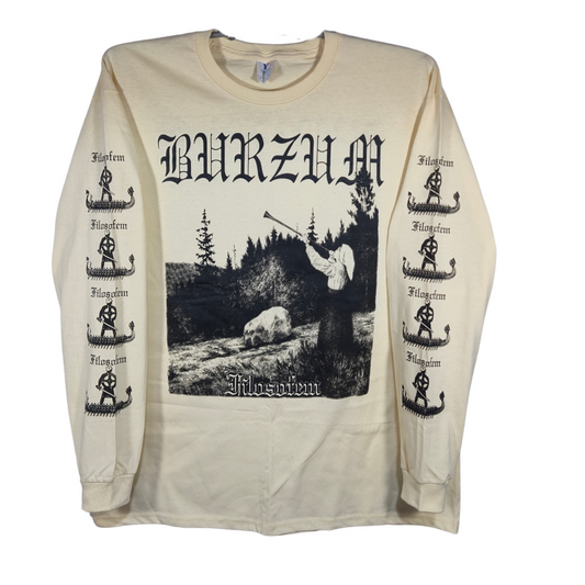 Burzum - Filosofem Playera Manga Larga Arena