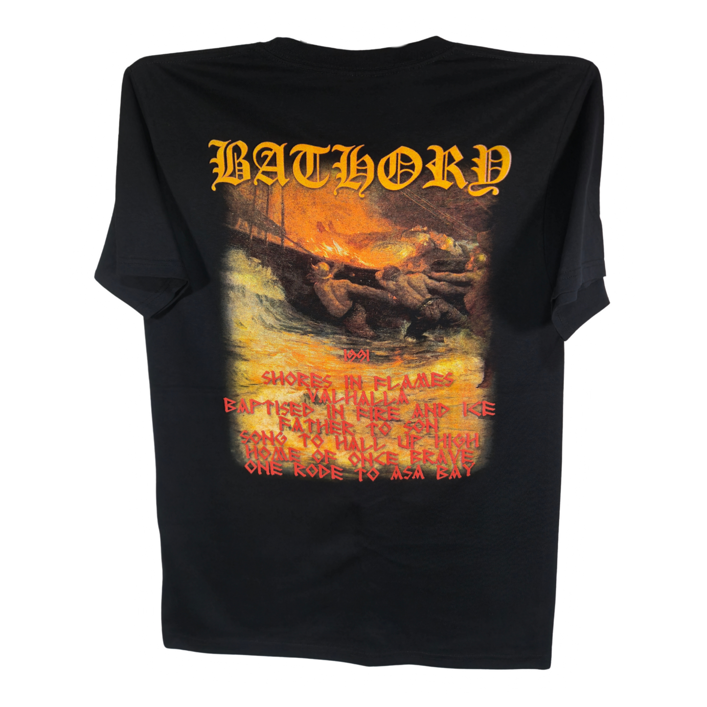 Bathory - Hammerheart Playera Manga Corta