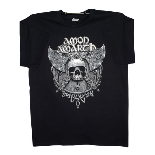 Amon Amarth - Viking Shield Playera Manga Corta