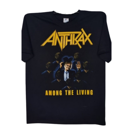 Anthrax - Among The Living Playera Manga Corta