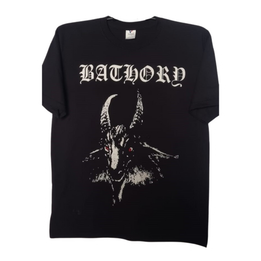 Bathory - Bathory Playera Manga Corta Negra
