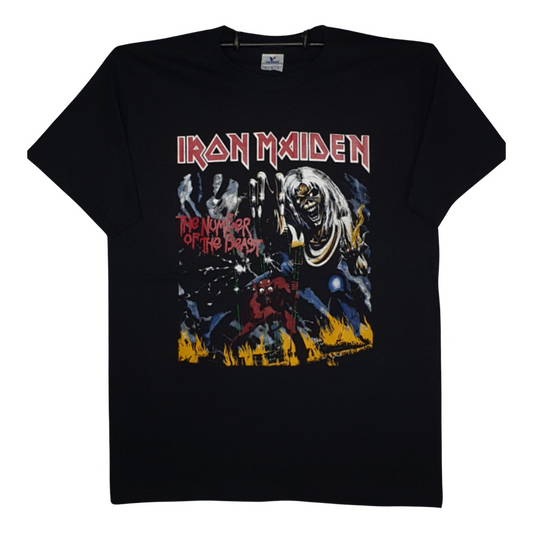 Iron Maiden - The Number Of The Beast Playera Manga Corta
