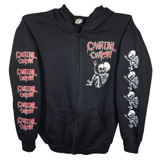 Cannibal Corpse - Skeleton Fetus Sudadera Cierre