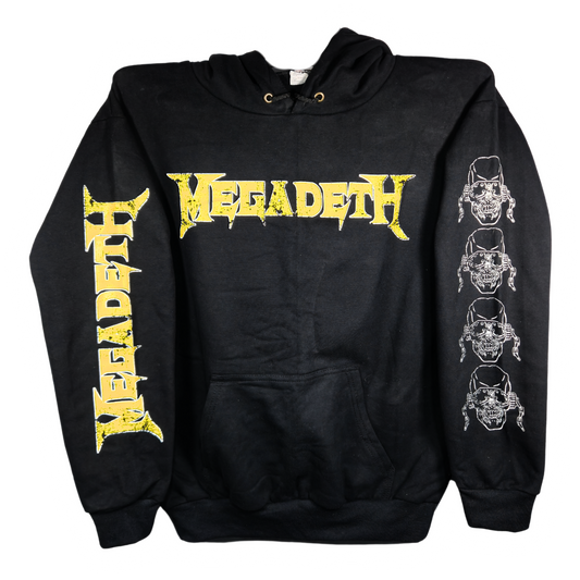 Megadeth Sudadera Cerrada