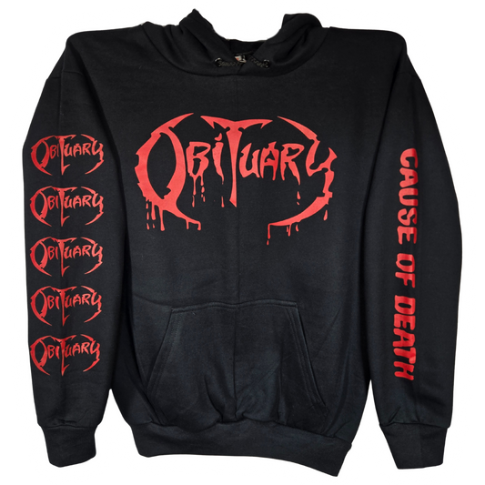 Obituary - Cause Of Death Sudadera Cerrada