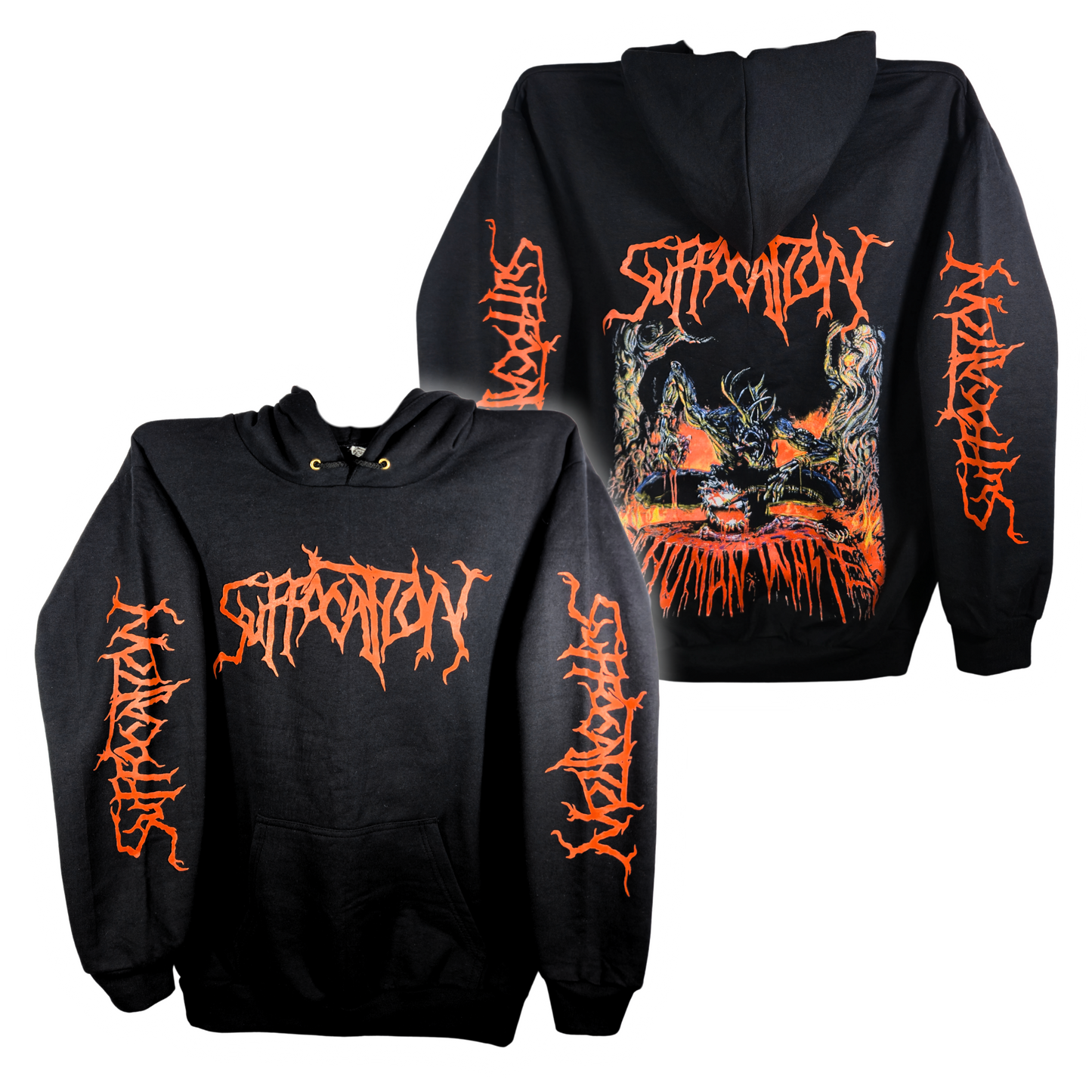 Suffocation - Human Waste Sudadera Cerrada