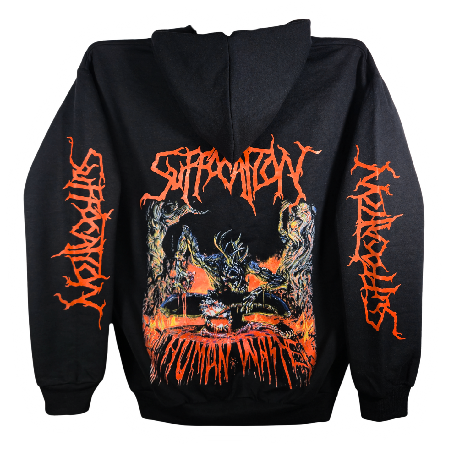 Suffocation - Human Waste Sudadera Cierre