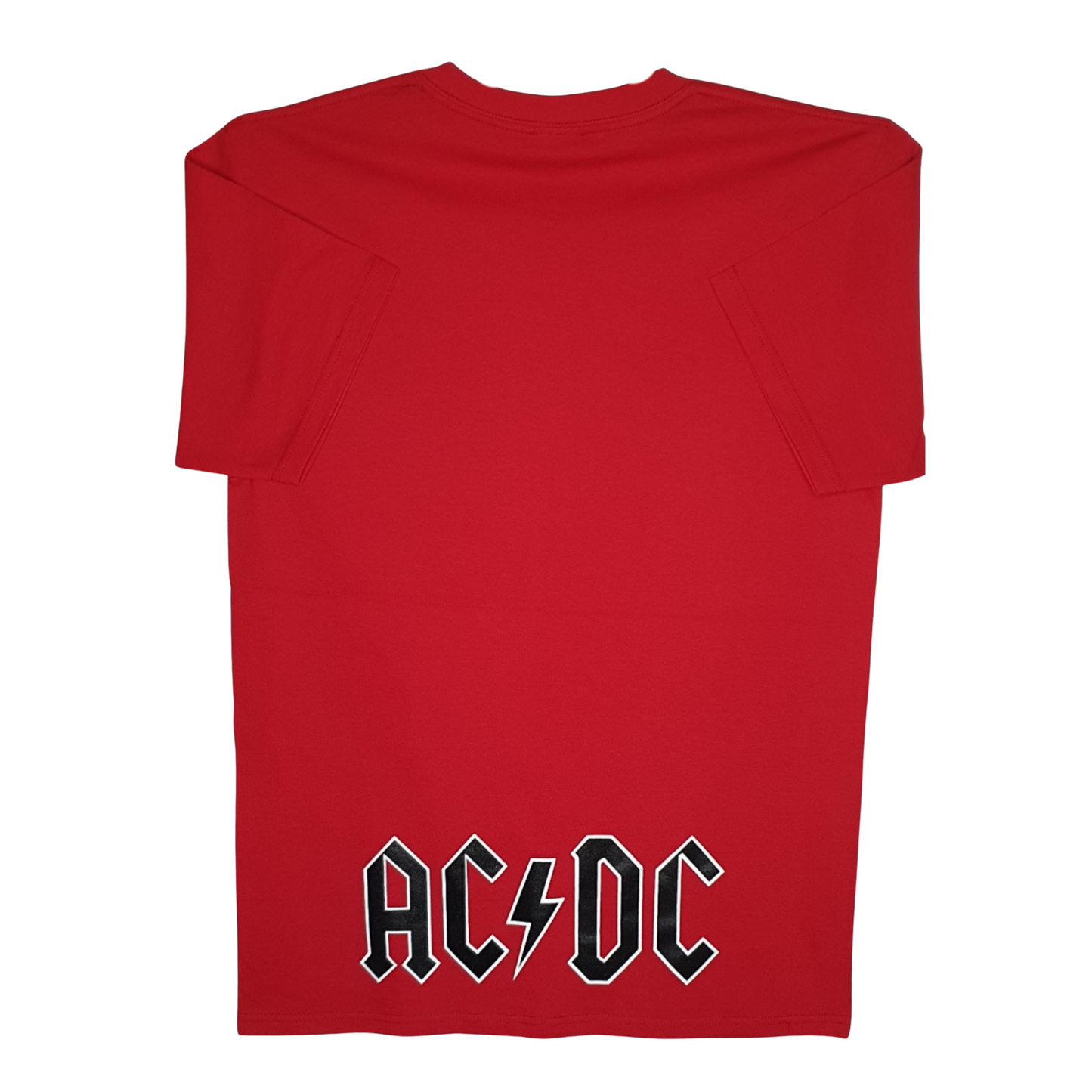 AC-DC Playera Manga Corta Roja