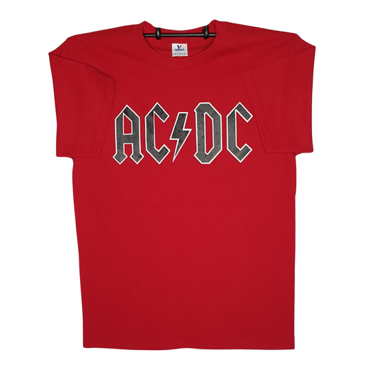 AC-DC Playera Manga Corta Roja