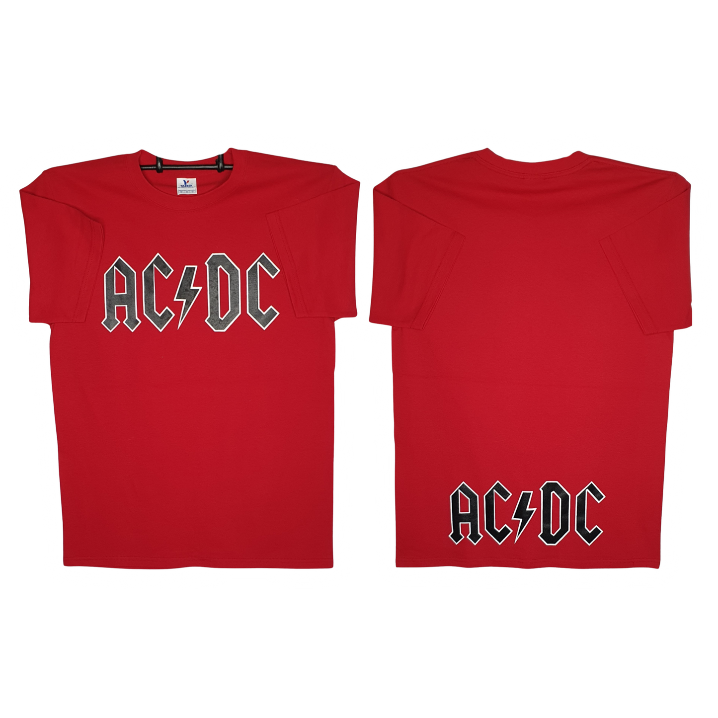 AC-DC Playera Manga Corta Roja