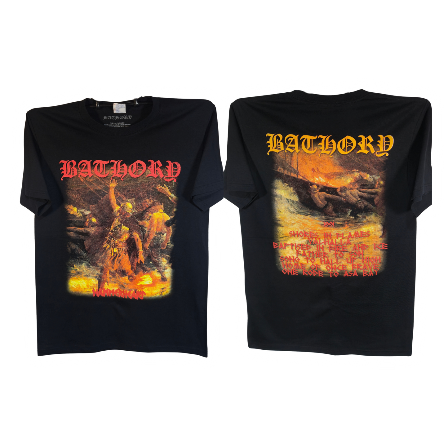 Bathory - Hammerheart Playera Manga Corta