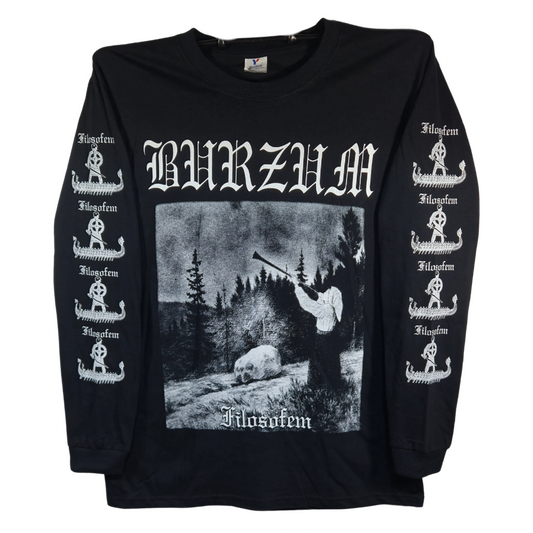 Burzum - Filosofem Playera Manga Larga Negra