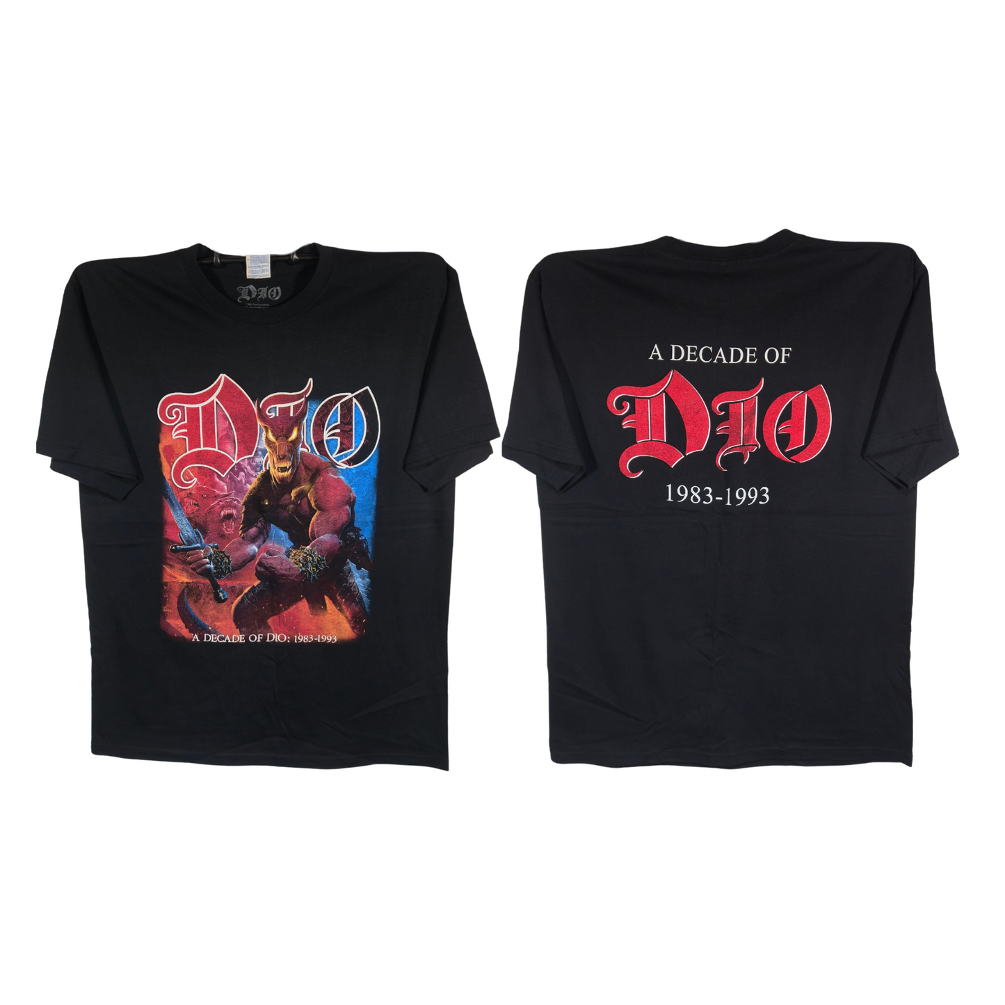Dio - A Decade Of Dio 1983-1993 Playera Manga Corta