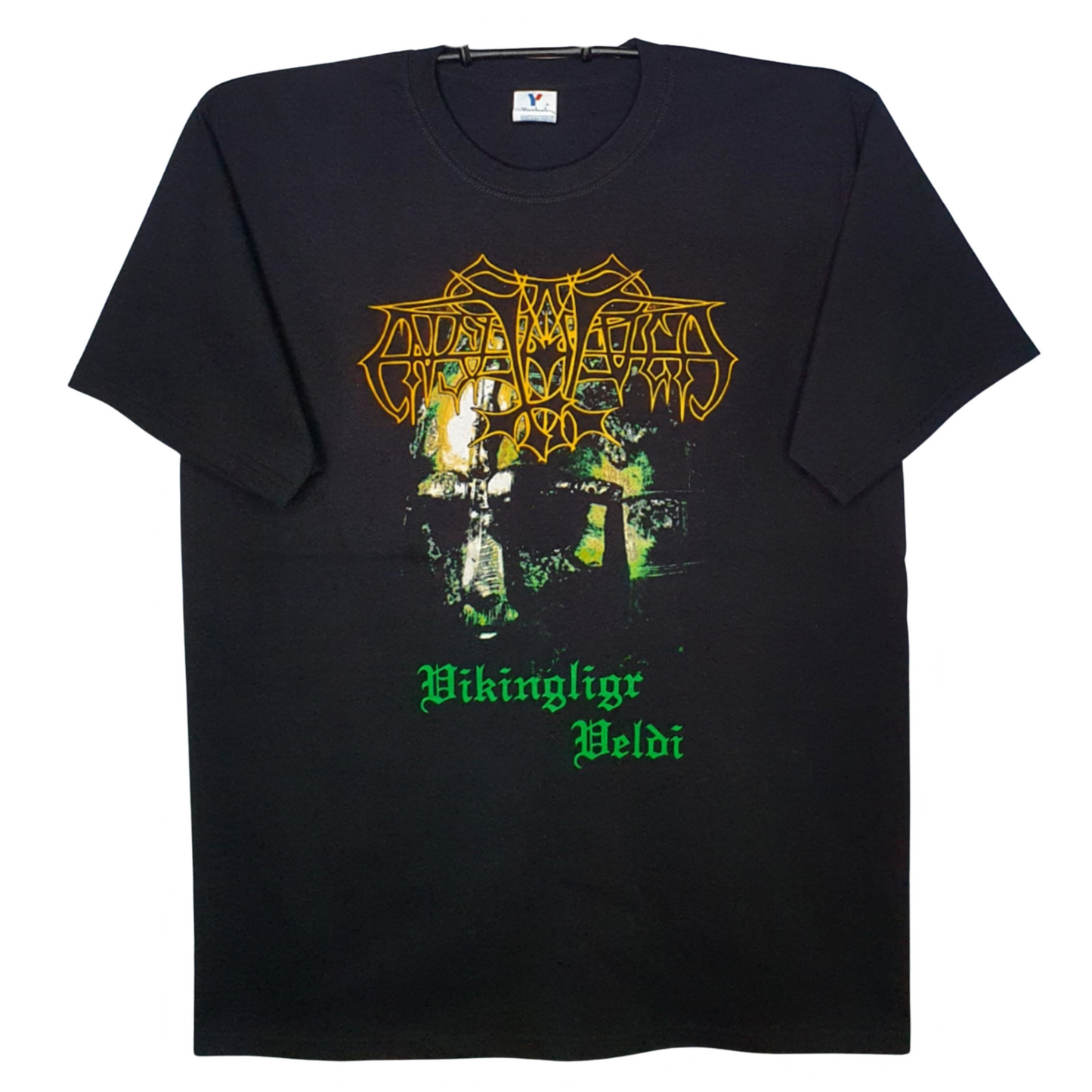 Enslaved - Vikingligr Veldi Playera Manga Corta