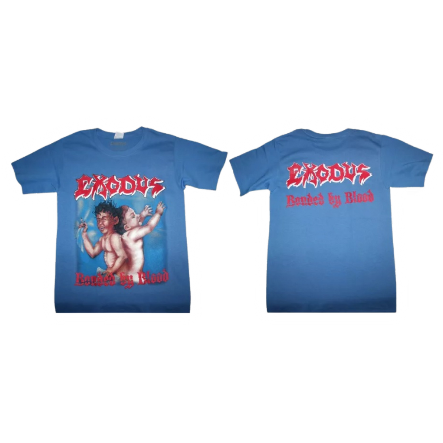 Exodus - Bonded By Blood Playera Manga Corta Azul