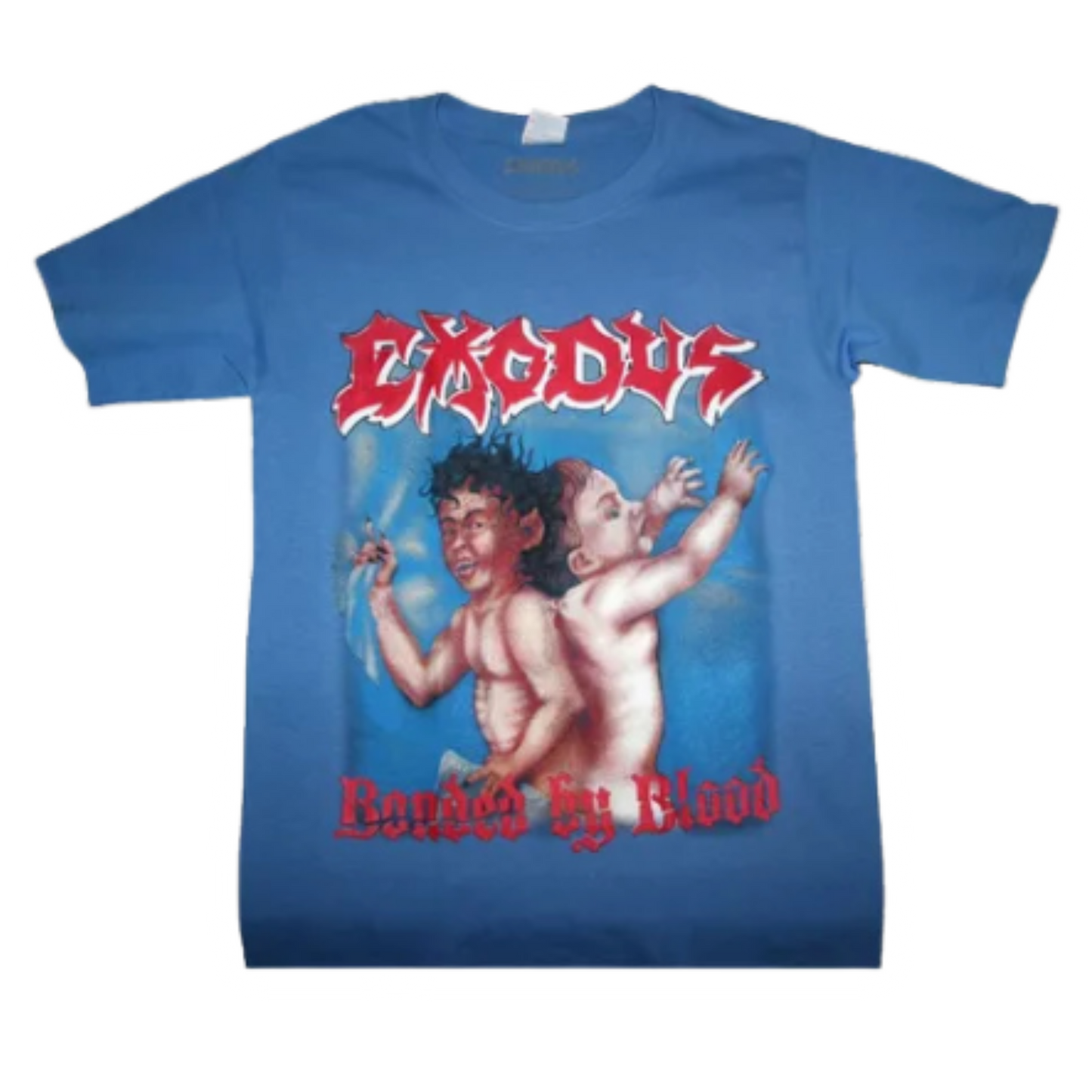 Exodus - Bonded By Blood Playera Manga Corta Azul