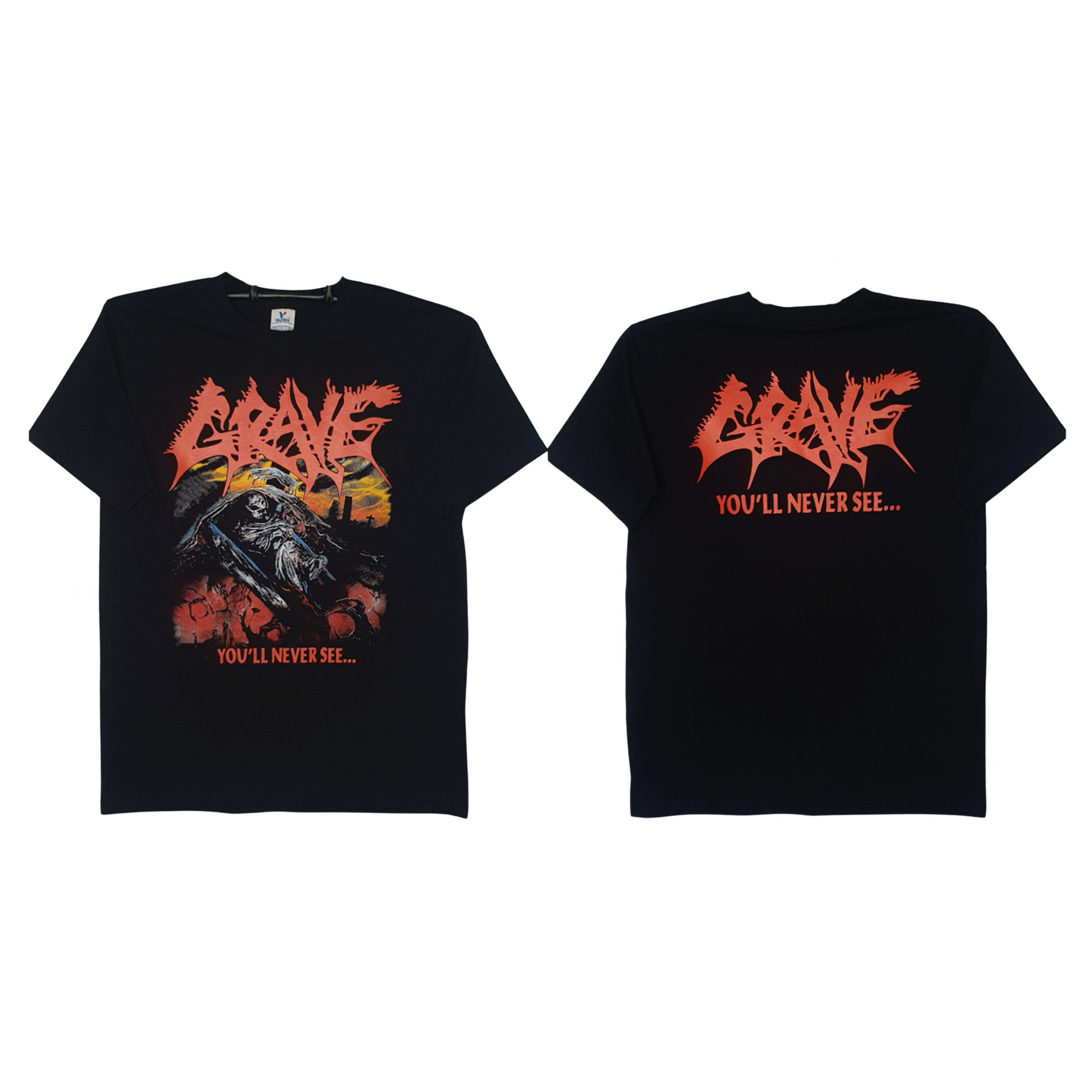 Grave - You´ll Never See Playera Manga Corta